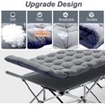 thumbnail image 6 of ABORON Folding Camping Cot with 2 Sided Mattress, Heavy Duty Wide Sleeping Cot Guest Bed with Carry Bag for Adults & Kids, 6 of 11