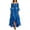 Blue&Maxi Dress, variant on YOIAVAIOY Renaissance Dress Women Medieval Costume Victorian Dresses Peasant Gothic Witch Wedding Under Dress Blue M