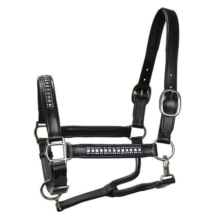 Wholesale Bling - Ultimate Bling Padded LeatherHalter