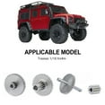thumbnail image 3 of Bewildely 2x 1/18 engranaje RC pieza de actualización engranaje Rc endurecido de acero inoxidable para Trx4m RC pieza de coche RC accesorios de Kits de construcción modelo, 3 of 6