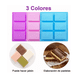 thumbnail image 3 of 3 Moldes de Silicon Rectangulares Malubero de 6 Cavidades Multicolores, 3 of 5