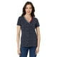 thumbnail image 1 of Camiseta Tommy Hilfiger de manga corta con cuello en V y lunares para mujer, 1 of 3