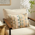 thumbnail image 5 of Mainstays Oblong Decorative Pillow, 100% Cotton Woven Cover, Multicolor, 14 in x 20 in, 5 of 5