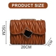 thumbnail image 2 of Bolso de hombro Simple, bandolera de ocio, nuevo bolso retro de moda de cuero artificial, 2 of 5