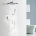 thumbnail image 2 of Rainlex One-Handle 1-Spray Setting Polished Chrome Bathtub Shower Faucet, 2 of 10