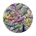 thumbnail image 1 of Gecko Lizards Reptile Rock Group Pinback Button Pin, 1 of 5