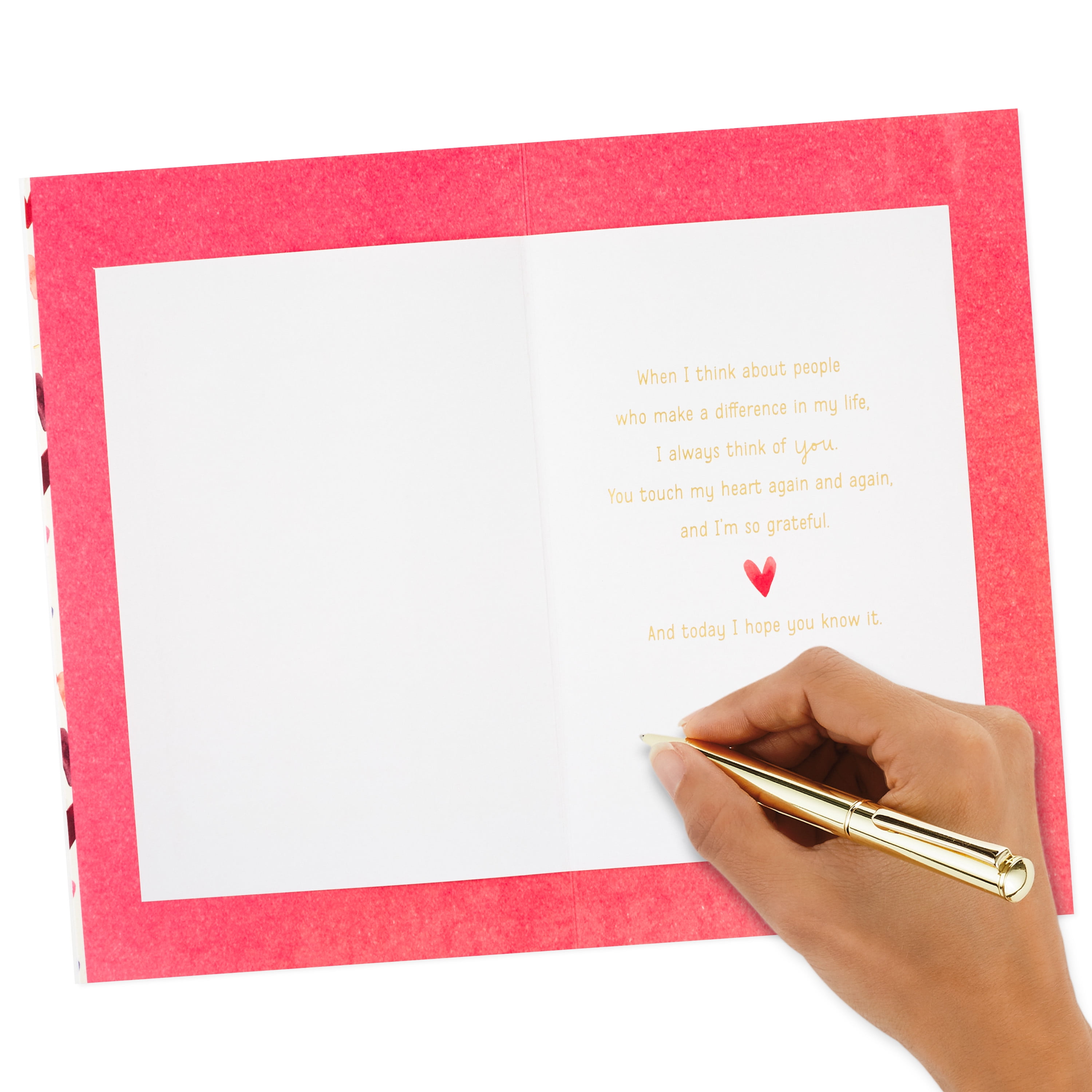 Hallmark Valentine's Day Card (You Make a Difference in My Life)