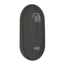 Logitech Pebble Mouse 2 M350s Slim Bluetooth Wireless Mouse, Portable, Lightweight, Customizable Button, Quiet Clicks, Graphite