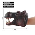 thumbnail image 2 of SUNSIOM Cute Cartoon Animal Hand Puppet Soft Interactive Toy for Role Play Storytelling Toddlers Kids Gifts, 2 of 6