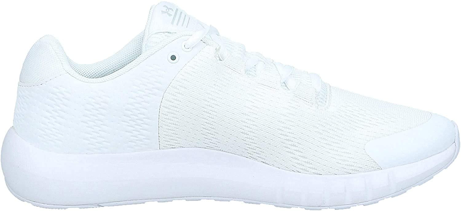 under armour mens micro g pursuit neutral running shoes white