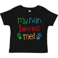 thumbnail image 3 of Inktastic My Nan Loves Me Boys or Girls Toddler T-Shirt, 3 of 5