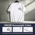 thumbnail image 4 of Men's 100% Cotton Short Sleeve Crewneck Graphic T-Shirt, Soft Breathable Moisture Wicking Casual Basic, 4 of 7
