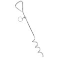 thumbnail image 2 of Boss Pet Products Guardian Gear Spiral Dog Tie-Out Stake - Swiveling - 18 In. White, 2 of 4