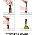 thumbnail image 5 of 8-Pack Wine Saver Vacuum Stoppers, Rubber Wine Stoppers for Wine Saver Pump Wine Preserver, Reusable Bottle Sealer, Best Wine Air Vacuum Stoppers to Keep Wine Fresh, Ideal Wine Accessories Gift, 5 of 5
