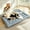Blue, variant on Colorful Dog Bed Mat Mattress Topper, Breathable Roll Up Mattress Topper, Four Corner Strap, Rectangular for Large Dogs And Multi-Pet Households, Dog Mattress Pad/Pet Cushion