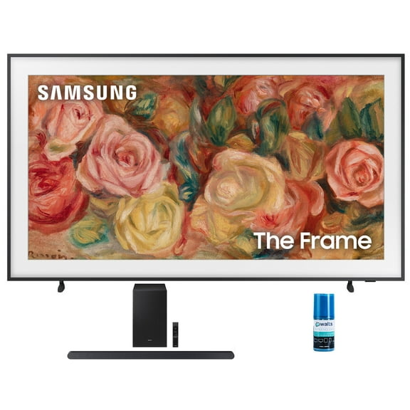Samsung QN43LS03DAFXZA 43 Inch The Frame 4K Smart Quantum HDR TV with a Samsung HW-S700D 3.1Ch Ultra-Slim Soundbar and Subwoofer and Walts HDTV Screen Cleaner Kit (2024)