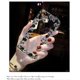 thumbnail image 4 of For Iphone 13promax Case Luxury Shiny Crystal Rhinestones Diamond Silver Chain Clear Case Cover (green), 4 of 5
