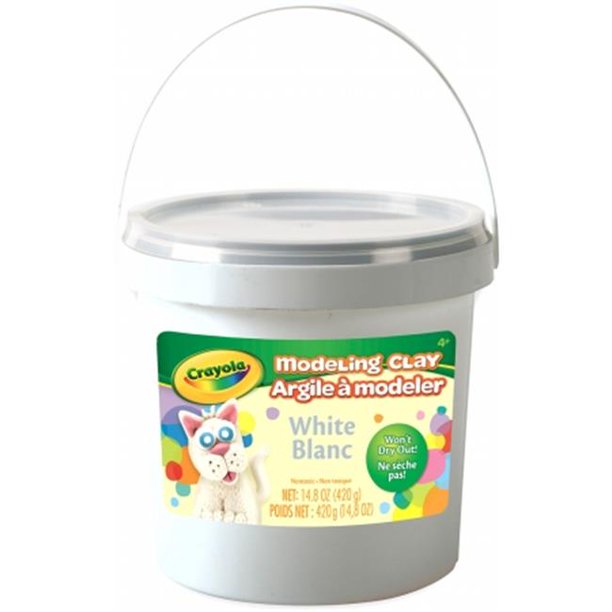 Modeling Clay, 15 oz. White