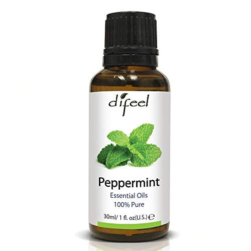 Sunflower Difeel Essential Oils, Pure Peppermint, 1 Fluid Ounce