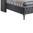 thumbnail image 6 of Acme Rebekah Eastern King Bed in Gray Velvet 25816EK, Upholstered, Composite Wood, 6 of 8