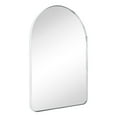 thumbnail image 5 of TEHOME Metal Frame Arched Wall Mirror, 21x30 inches, Brushed Nickel, 5 of 7