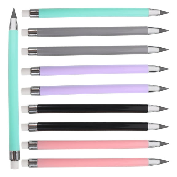10 Pcs Inkless Macaron Pencil Pencils Everlasting Pencil with Eraser Pencil Drafting Supplies