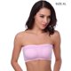 thumbnail image 3 of Sujetador inalámbrico Qarigey sin tirantes bandeau color rosado buena elasticidad, 3 of 6