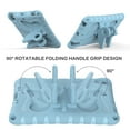 thumbnail image 4 of for iPad mini 1/2/3/4/5 Case for Kids with 90° Rotatable Folding Butterfly Stand Shoulder Strap Cover Heavy Duty Protection for iPad mini 1/2/3/4/5, Lightblue, 4 of 6