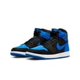 thumbnail image 2 of Nike Air Jordan 1 Retro High OG Black/Royal Blue-White  DZ5485-042 Men's Size 10, 2 of 4