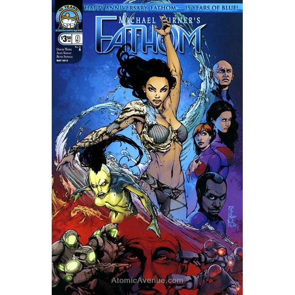Fathom (Michael Turner's...) (Vol. 4) #9A VF ; Aspen Comic Book