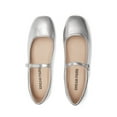 thumbnail image 5 of Women’s Soft Square Toe Mary Jane Ballerina Flats with Adjustable Ankle Strap, 5 of 5