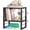 Black, variant on Locker Organizer Shelf Pink, Adjustable Width and Height, Stackable Metal Locker Storage Organization, Ideal Locker Fits Standard Size School, Office, and Gym Lockers