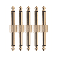 thumbnail image 3 of 10Pcs 1/4 Inch 6.35 mm Guitar Effects Pedal Connector Coupler Jack Interface Cable Adaptor Electric Pedal Board, 3 of 7