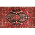 thumbnail image 1 of Ahgly Company Machine Washable Indoor Rectangle Traditional Cherry Red Area Rugs, 7' x 9', 1 of 7
