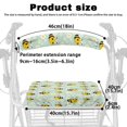thumbnail image 6 of HELLHERO Bees Back Rest Covers and Back Cover for Elderly Stain Proof for Stretchable Material, 6 of 7