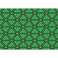 thumbnail image 1 of Ahgly Company Machine Washable Indoor Rectangle Transitional Deep Emerald Green Area Rugs, 6' x 9', 1 of 7