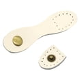 thumbnail image 5 of amagogo PU Leather Snap Buckle Bag Buckle Fastener for Casual Crossbody Bag Notebook Beige, 5 of 9