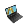 thumbnail image 2 of Restored Lenovo 300e (2nd Gen) 81M9 - Flip design - Intel Celeron - N4120 / up to 2.6 GHz - Windows 10 Pro National Academic - UHD Graphics 600 - 4 GB RAM - 128 GB SSD NVMe - 11.6" IPS touchscreen 1366 x 768 (HD) - Wi-Fi 5 - black - kbd: US, 2 of 16