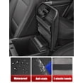 thumbnail image 4 of KBH Center Console Cover for Ford Explorer 2020-2026, PU Leather Middle Console Armrest Cover Protector for Car Accessories Interior, Black, 4 of 8