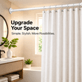 VEGCOO Tension Curtain Rod 45-98 Inches, Adjustable 32 mm Heavy Duty ...