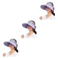 thumbnail image 2 of Minnieouse Sombrero de mujer de repuesto a prueba de viento, transpirable, plegable, para verano, al aire libre, para playa, piscina, gorro para Type1 NO1, 2 of 6