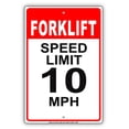 thumbnail image 2 of 20 MPH Speed Limit Sign – 8x12 Inches – Aluminum Metal – Rust & Weather Proof 2 of 6