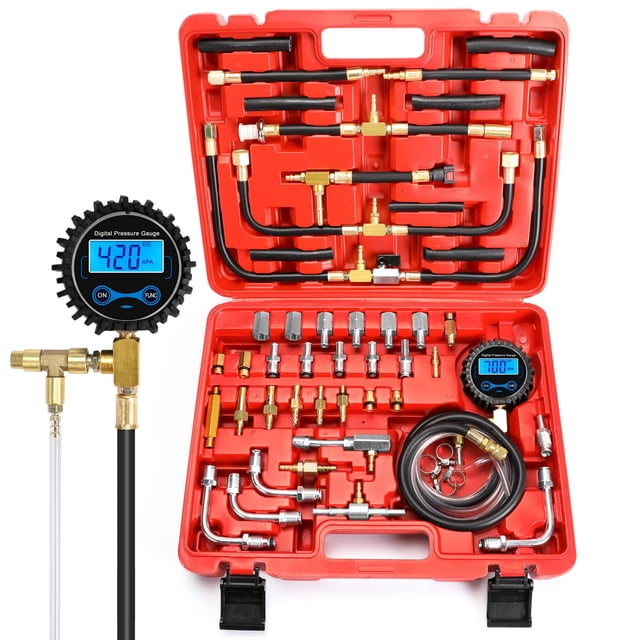Kit de medidor de presión de inyección de combustible BETOOLL Digital 0-300 PSI