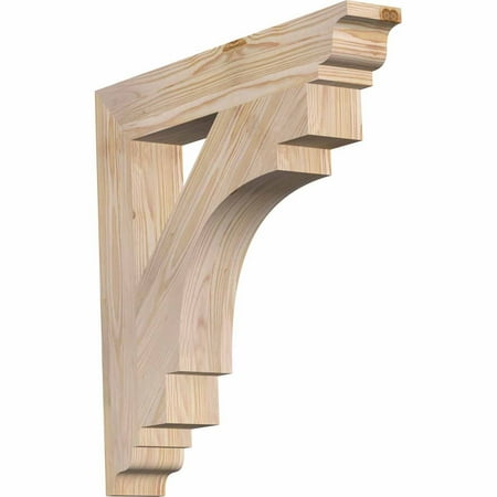 

Ekena Millwork 5 1/2 W x 36 D x 40 H Merced Traditional Smooth Bracket Douglas Fir