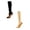 Black 1Pair & Gold 1Pair, variant on XEGLSBU 2 Pairs Women's Compression Stockings Copper Fiber Compression Nylon Pressure Calf Socks Men Outdoor Sports Socks Sequential Socks (Size S)