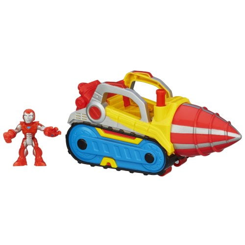 Marvel Super Hero Repulsor Drill with Iron Man (colors may Vary)