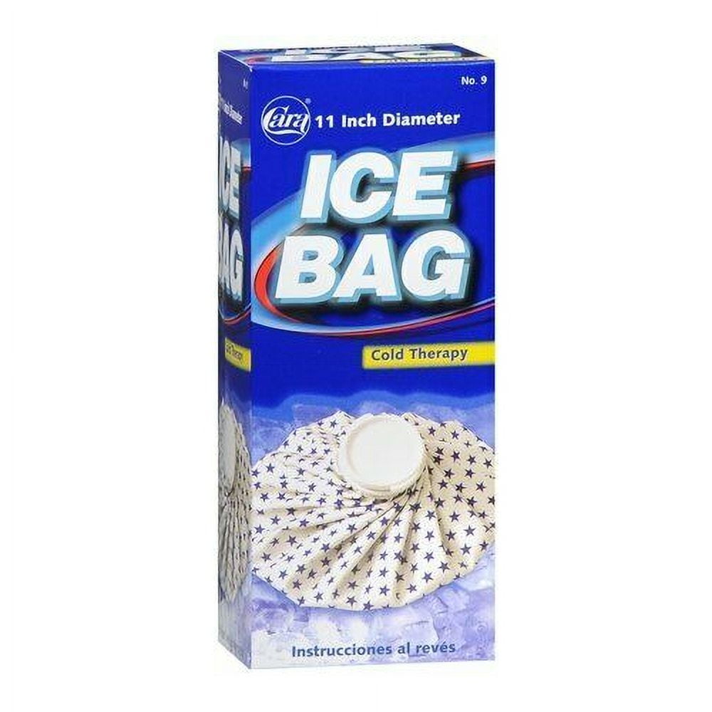 Cara Cold Therapy Ice Bag 11in No. 9 Waterproof Fabric, Latex-Free, 2-Pack