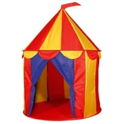 1 X Red Floor Circus Tent Indoor Children Play House Outdoor Kids Castle by POCO DIVO