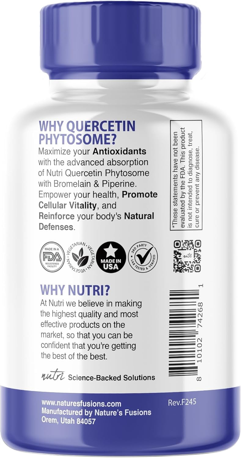Nutri Quercetin 500Mg 60 Capsule