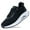 Black white, variant on HI HATIDE Womens Walking Shoes with Arch Support, Plantar Fasciitis Comfortable Orthotic Tennis Sneakers Breathable for Foot and Heel Pain Relief US Size 6-11